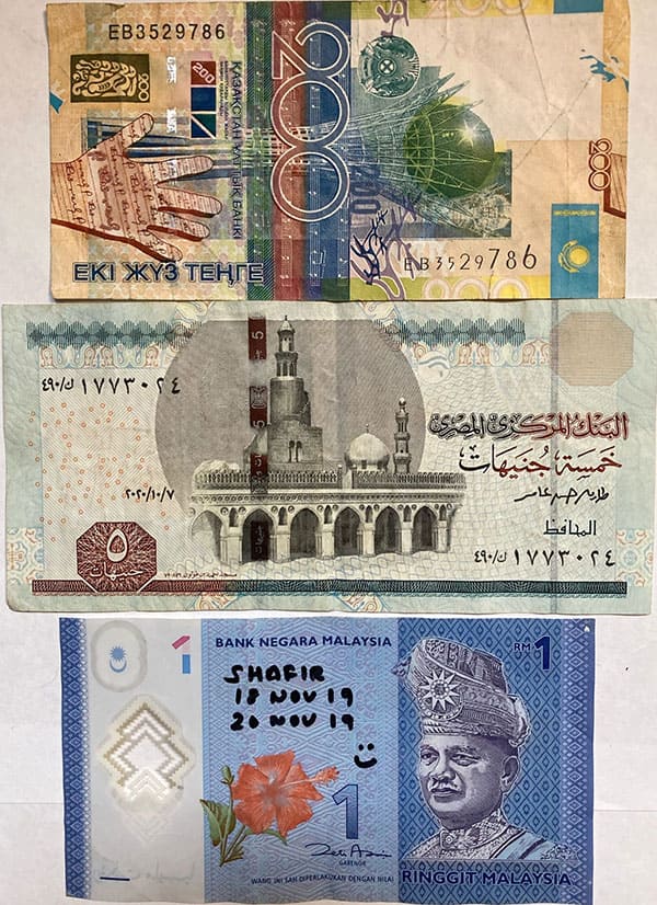 Банкноты иностранные